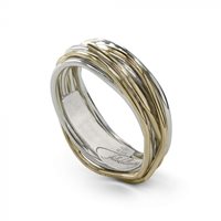 Anello Rubinia Donna Rock Collection Filo Della Vita in Oro giallo AN7AG-25 - AN7AG-13